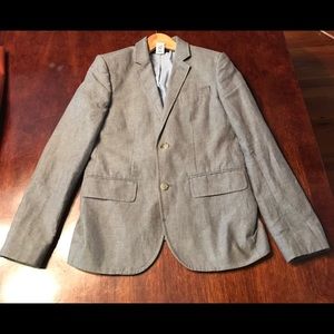 J Crew Boys Thompson Linen Jacket Sport Co…